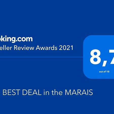 The Best Deal In The Marais - 1Bedroom Apt - 45M2 París Exterior foto