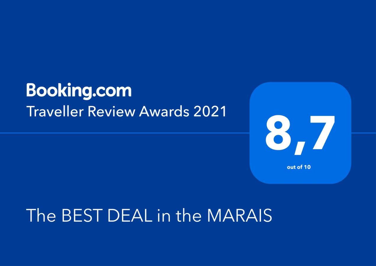 The Best Deal In The Marais - 1Bedroom Apt - 45M2 París Exterior foto
